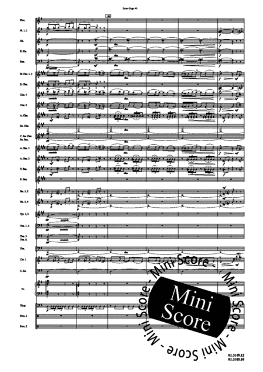 Scheherazade Concert Band scores gallery preview page 164