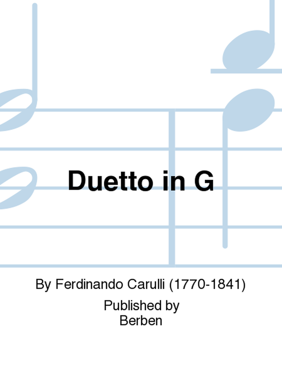 Duetto in G