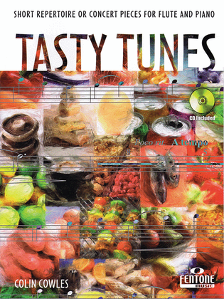 Book cover for Tasty Tunes for Flute and Piano