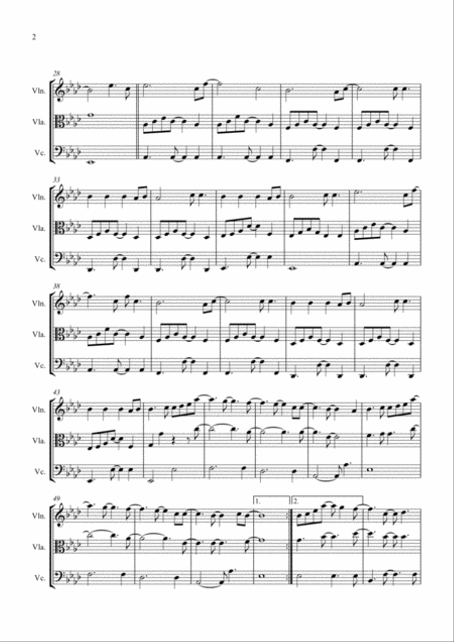 All Of Me String Trio scores gallery preview page 2