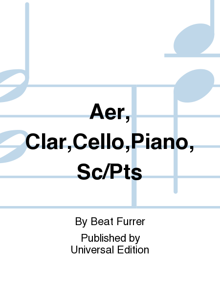Aer, Clar,Cello,Piano, Sc/Pts
