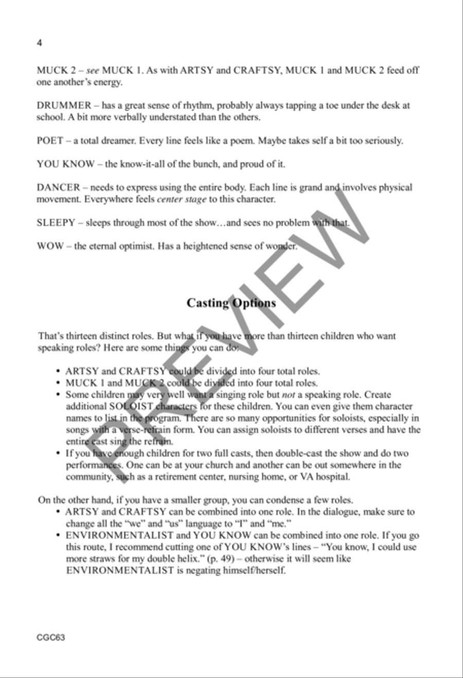 In the Image - Demo Recording Unison Choir scores gallery preview page 5
