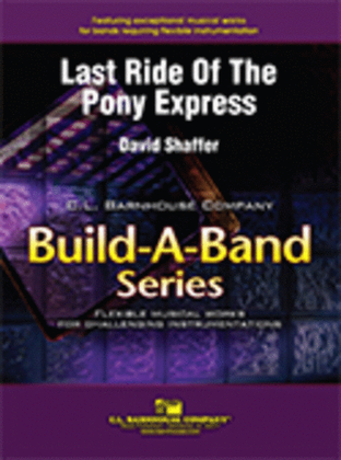Book cover for Last Ride of the Pony Express
