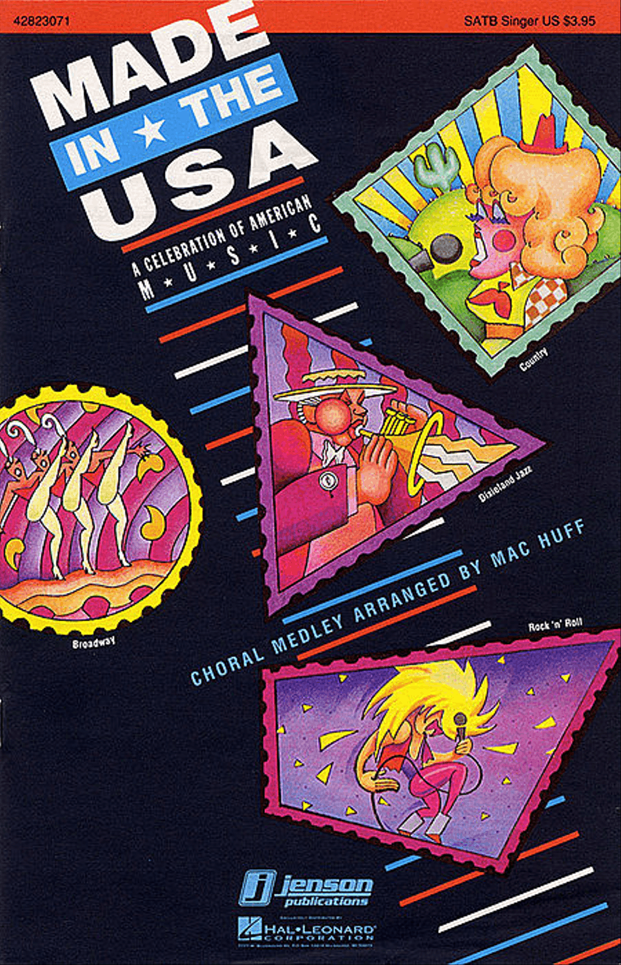 Made in the USA (Feature Medley) Choir scores gallery preview page 1