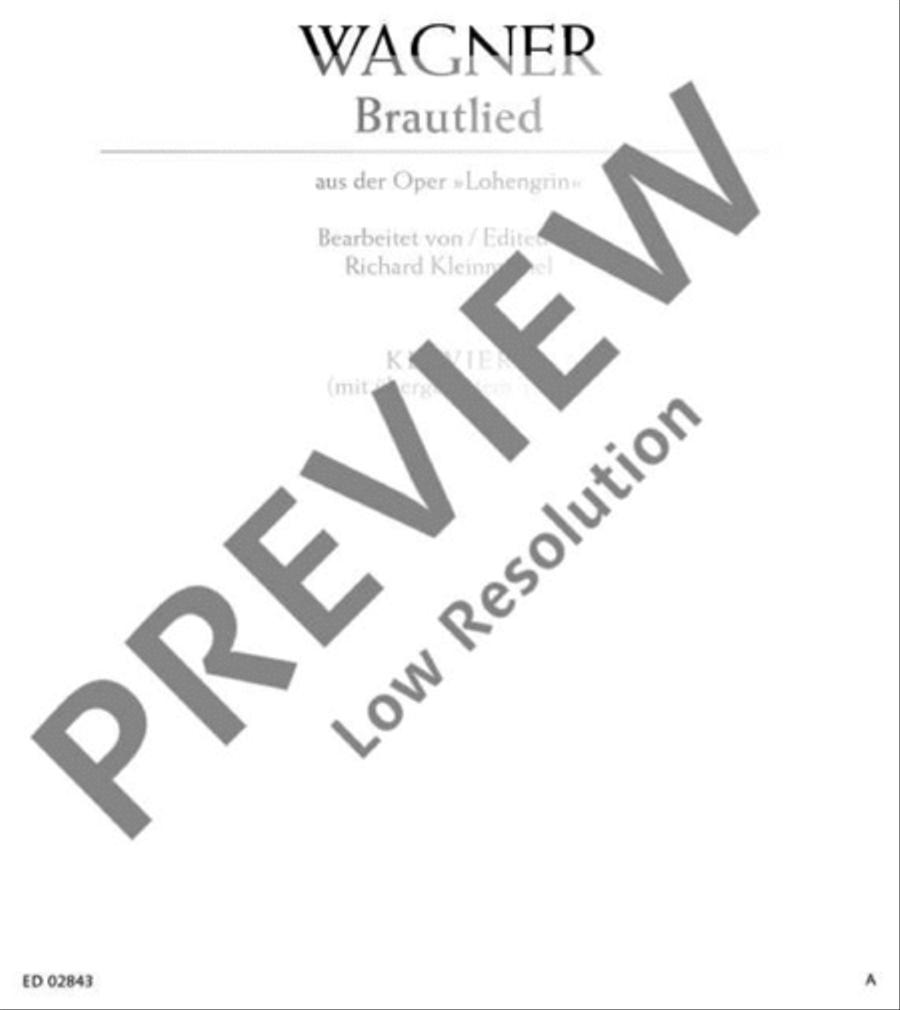 Bridal Song Piano scores gallery preview page 2