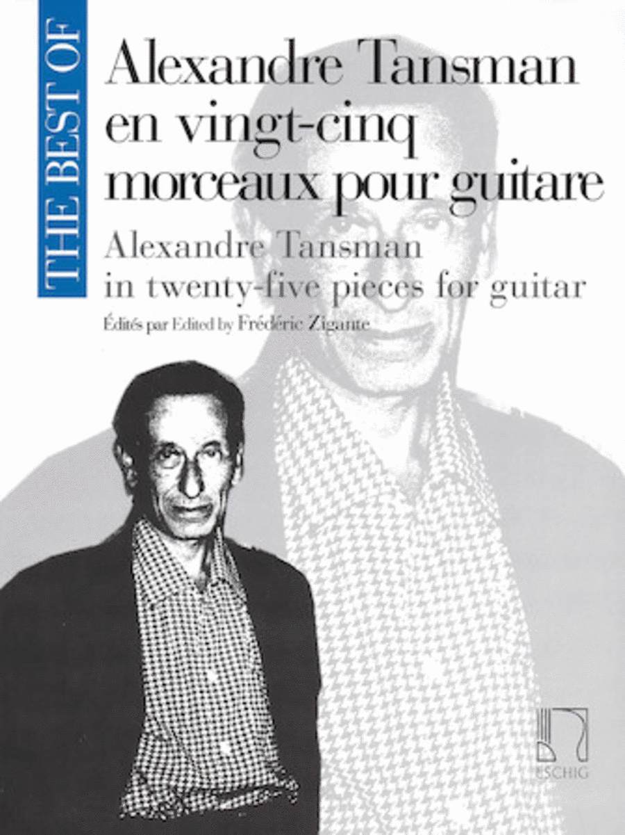The Best of Alexandre Tansman Acoustic Guitar scores gallery preview page 1