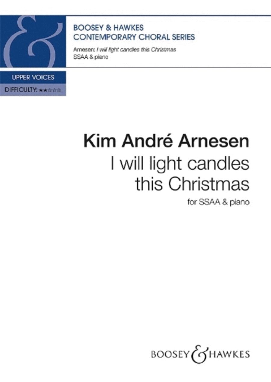 I Will Light Candles This Christmas Ssaa SSAA scores gallery preview page 1