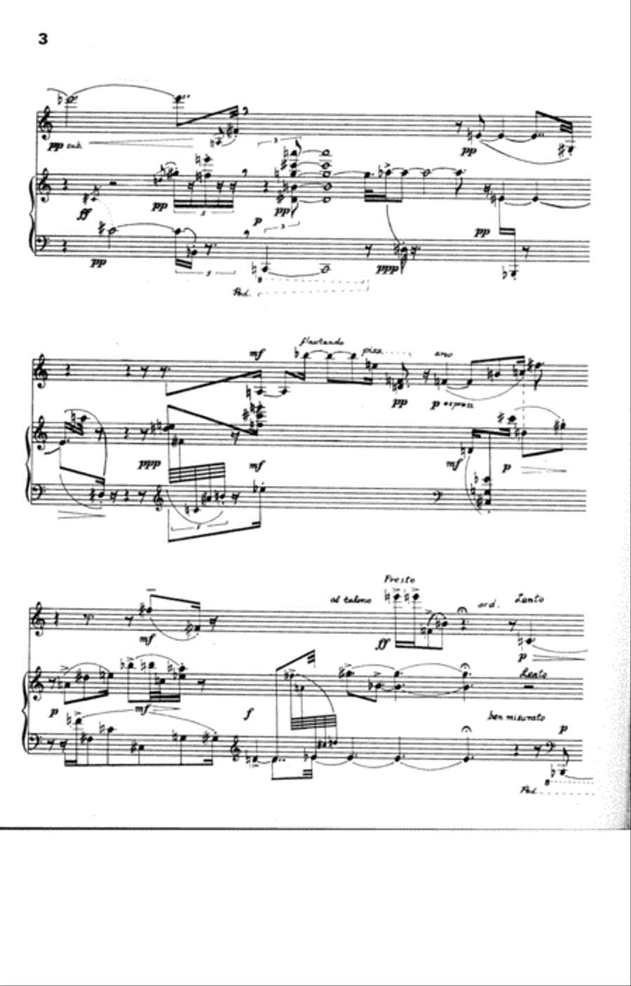 [Arel] Music for Violin and Piano Violin Solo scores gallery preview page 6
