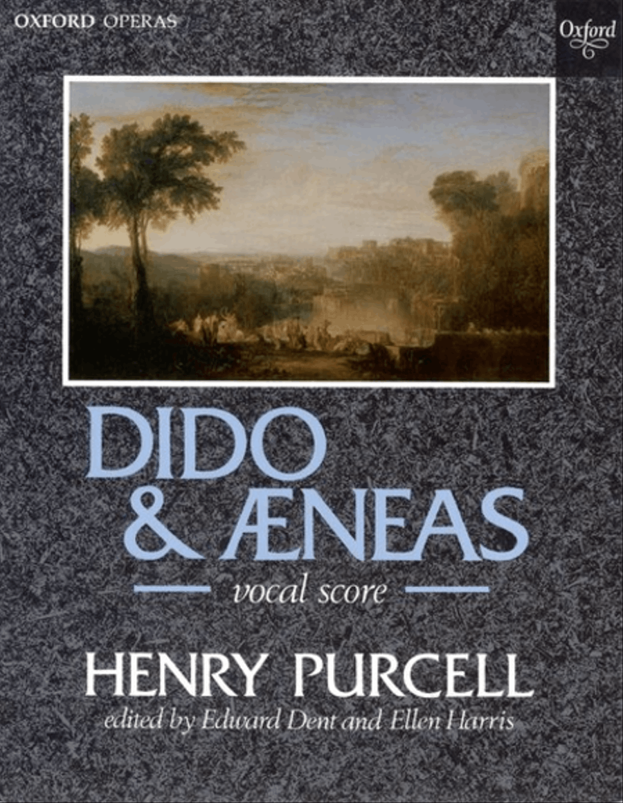 Dido and Aeneas by Henry Purcell Voice - Sheet Music