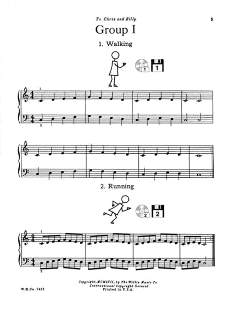 A Dozen a Day Preparatory Book Piano Method scores gallery preview page 3