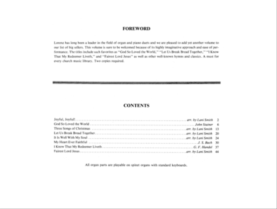 Joyful Joyful Joyful Joyful Organ scores gallery preview page 2