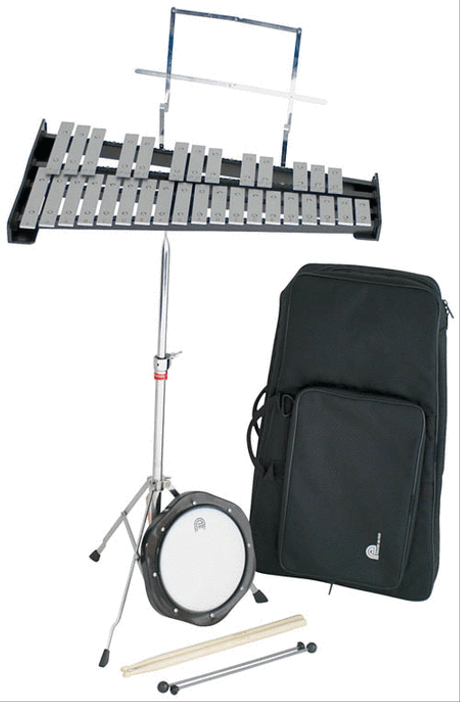 32-Note Aluminum Bell Percussion Kit Drums scores gallery preview page 2
