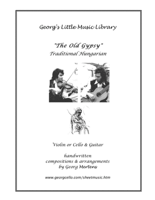 The Old Gypsy" for violin / cello & guitar