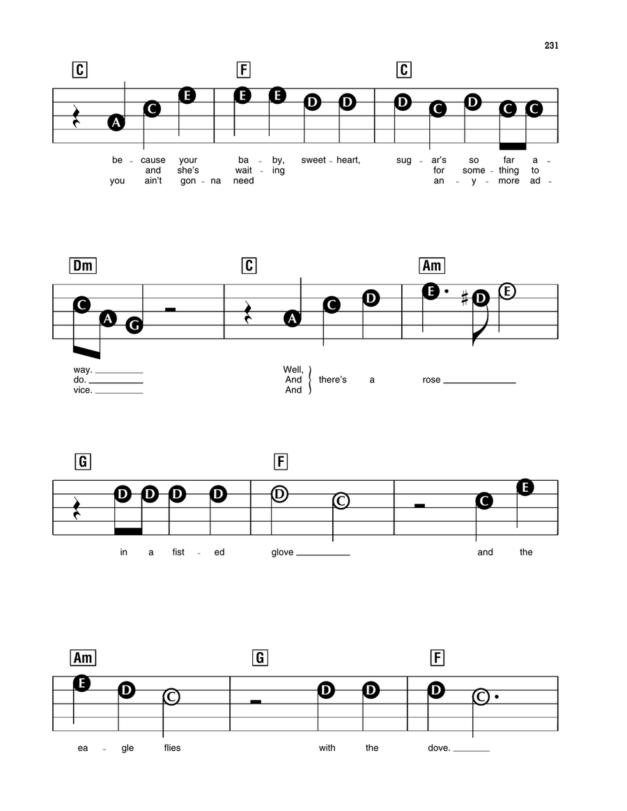 Love The One You're With Love The One You're With Electronic Keyboard scores gallery preview page 2