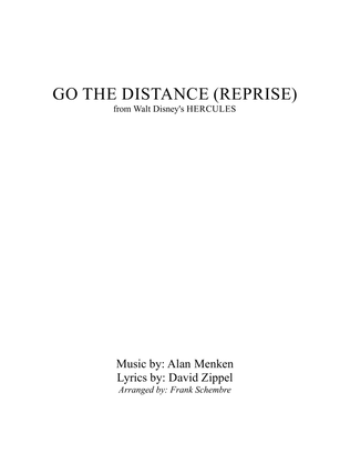 Book cover for Go The Distance (reprise)
