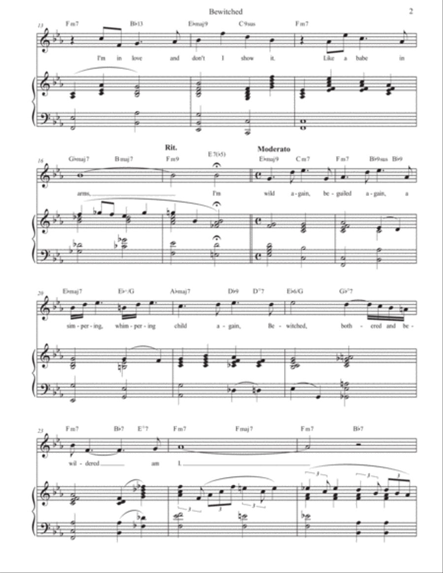 Bewitched Voice scores gallery preview page 3