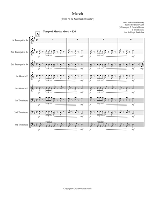 March (from "The Nutcracker Suite") (F) (Brass Octet - 3 Trp, 2 Hrn, 3 Trb)