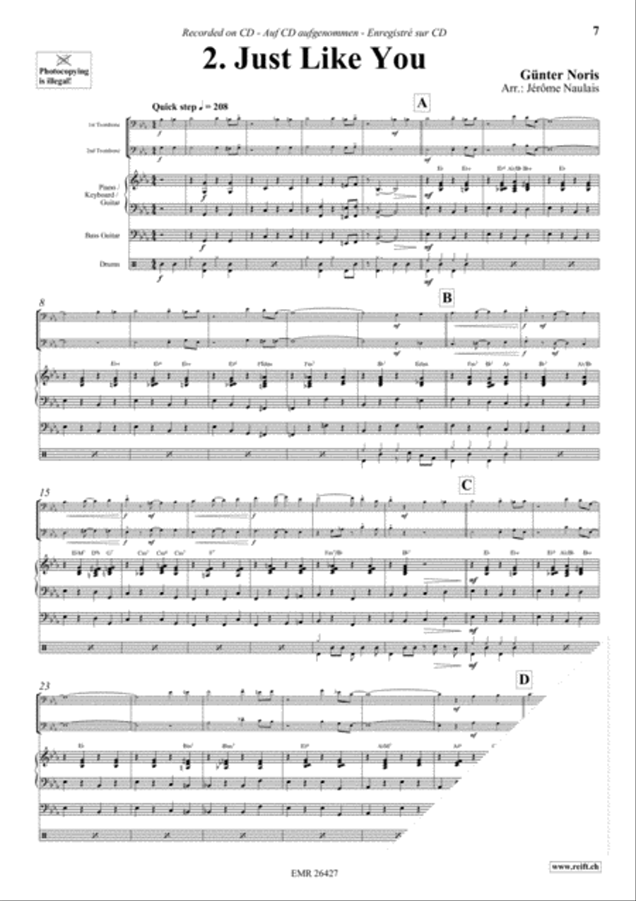 Let's Dance Volume 3 Let's Dance Volume 3 Trombone Duet scores gallery preview page 4