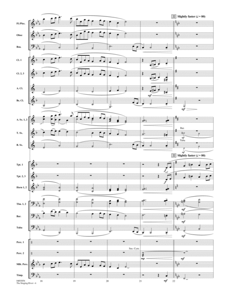 The Singing River - Full Score