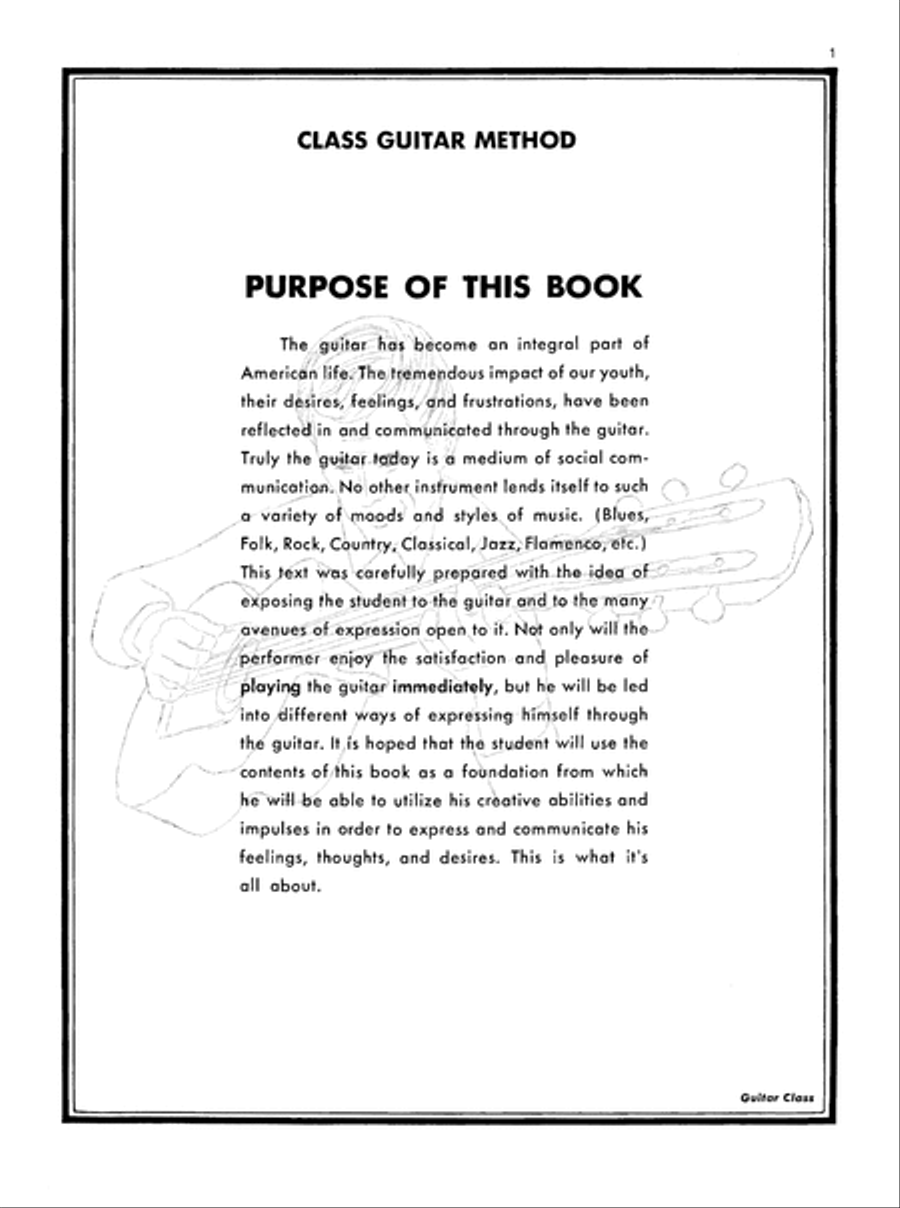 Guitar Class Method Volume 1 Guitar scores gallery preview page 6