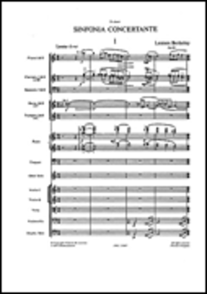 Sinfonia Concertante Op.84 For Oboe & Chamber Orchestra