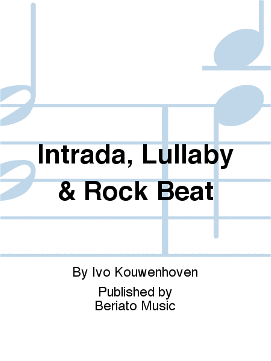 Intrada, Lullaby & Rock Beat Set of Parts scores gallery preview page 1