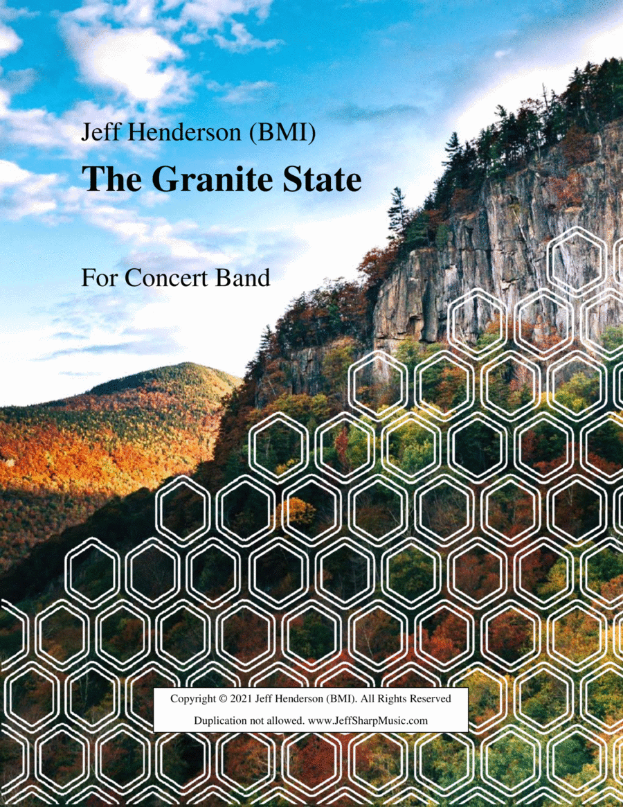 The Granite State Concert Band scores gallery preview page 1