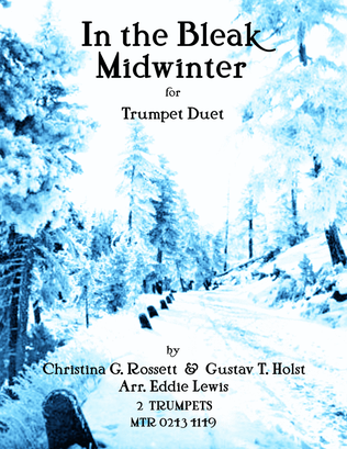 Book cover for In the Bleak Midwinter Trumpet Duet