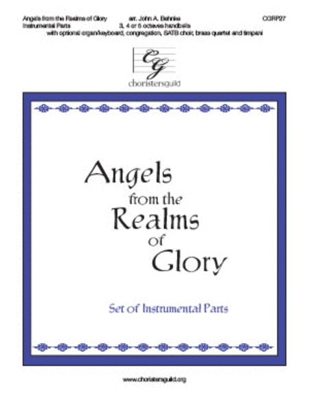 Angels from the Realms of Glory (Instrumental parts)