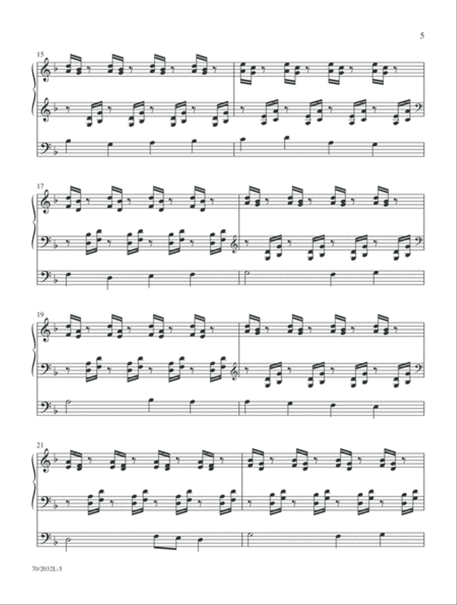 Christmas Jubilation (Digital Delivery) Organ scores gallery preview page 5