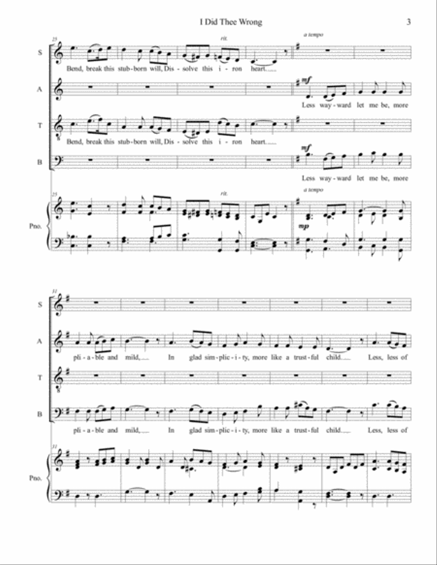 I Did Thee Wrong 4-Part scores gallery preview page 3