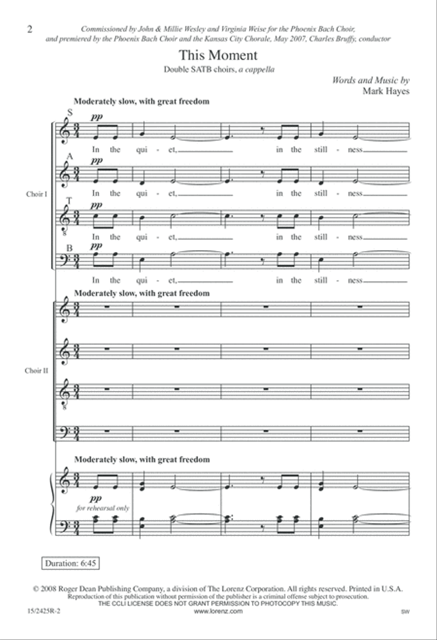 This Moment This Moment 4-Part scores gallery preview page 2