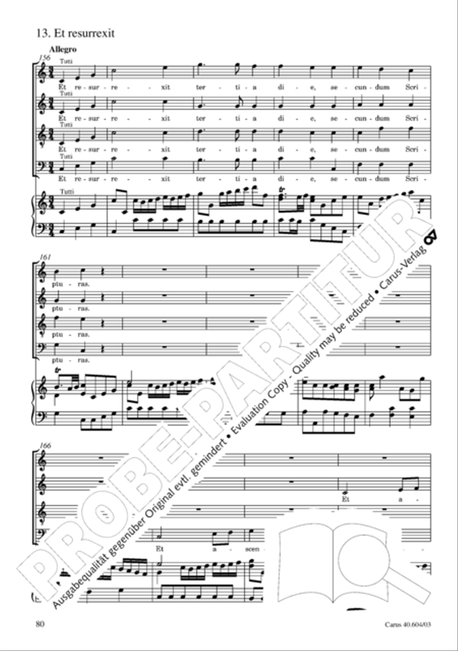 Grosse Mariazeller Messe in C 4-Part scores gallery preview page 89