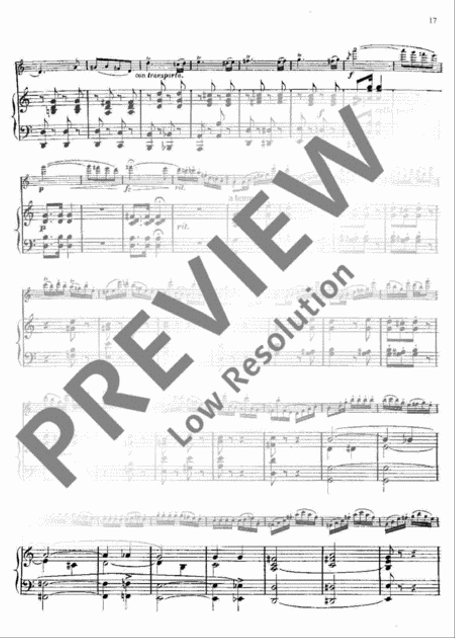 Fantaisie sur des airs écossais Flute scores gallery preview page 18