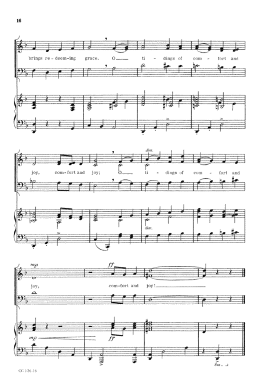 A Simple Christmas 3-Part scores gallery preview page 18