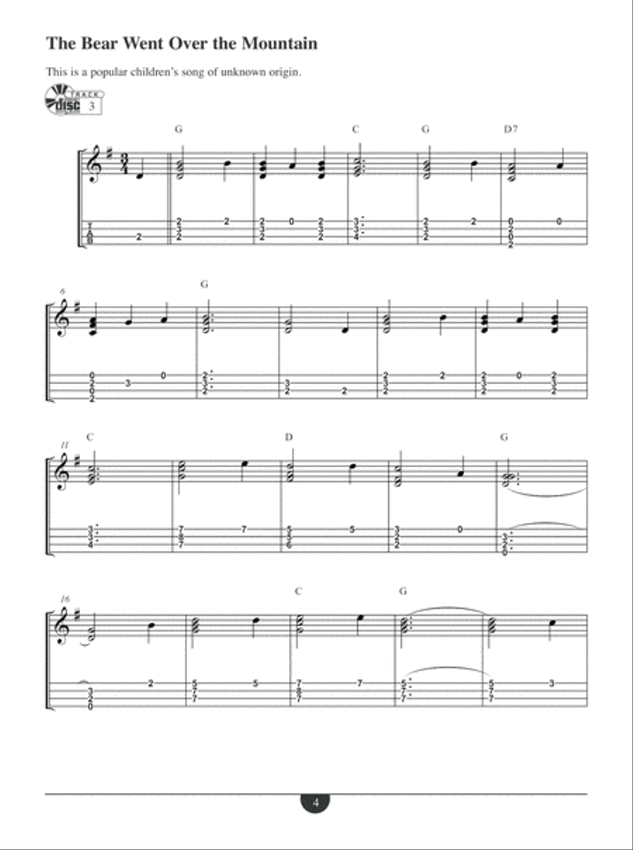 Folk Songs For Solo Ukulele Ukulele scores gallery preview page 5