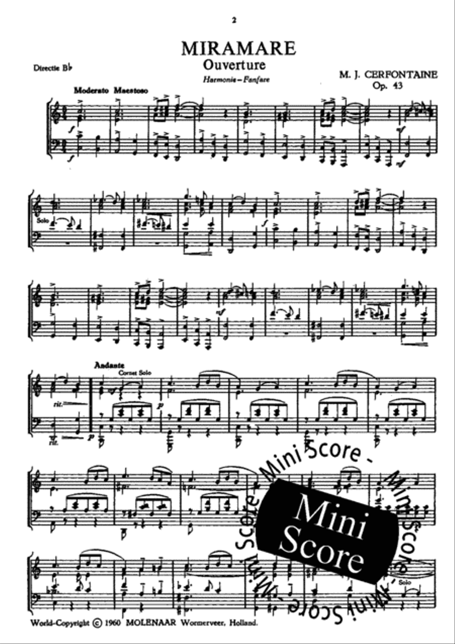 Miramare Fanfare Band scores gallery preview page 4