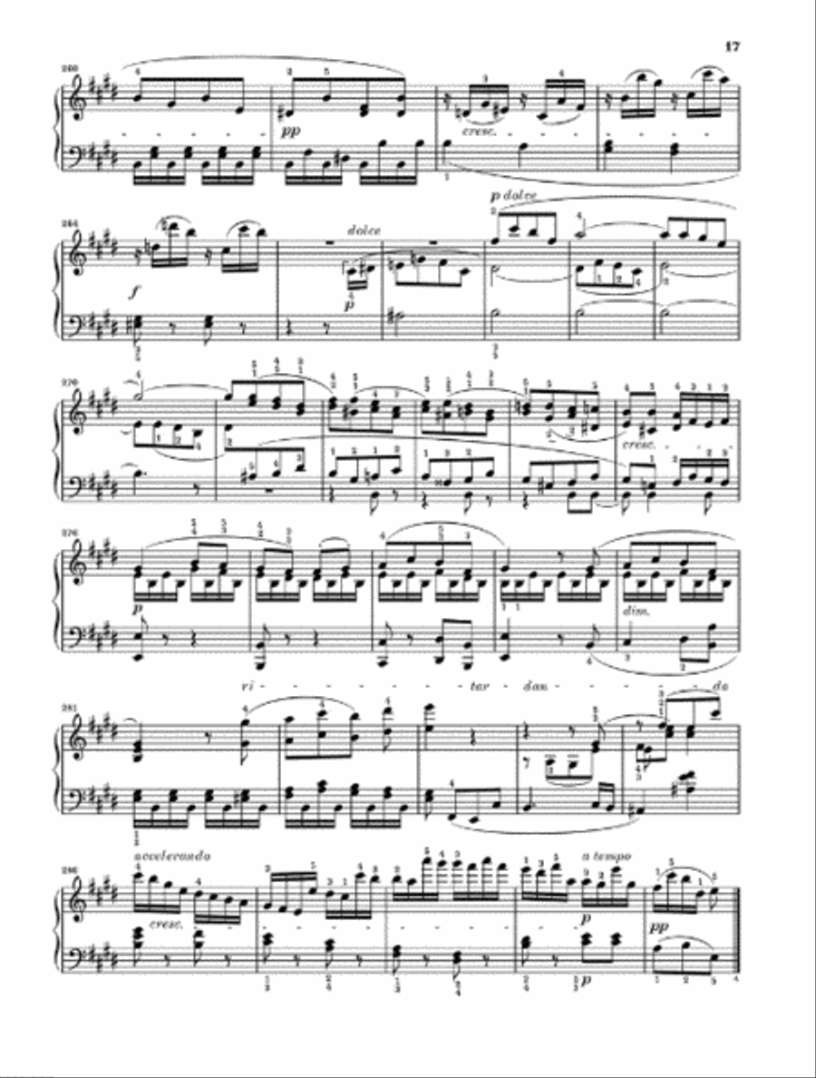 Piano Sonata No. 27 in E Minor, Op. 90 Piano Solo scores gallery preview page 4