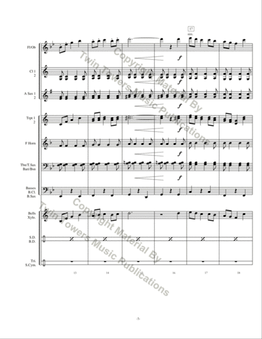 Rondo Concert Band scores gallery preview page 6