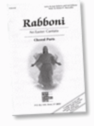 Book cover for Rabboni - choral only