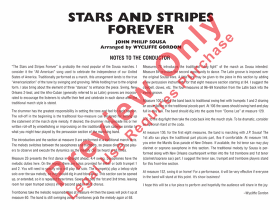 Stars and Stripes Forever image number null