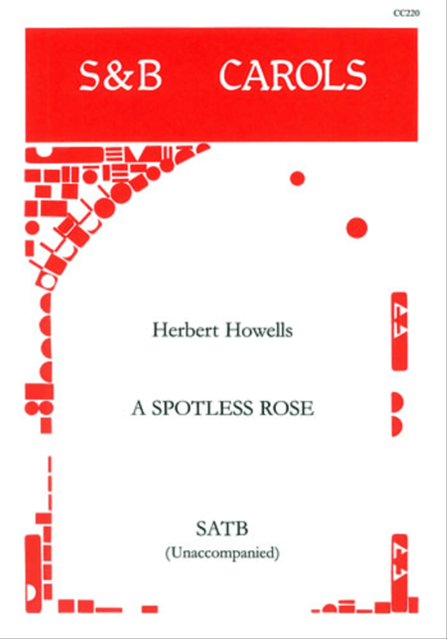 A Spotless Rose 4-Part scores gallery preview page 1