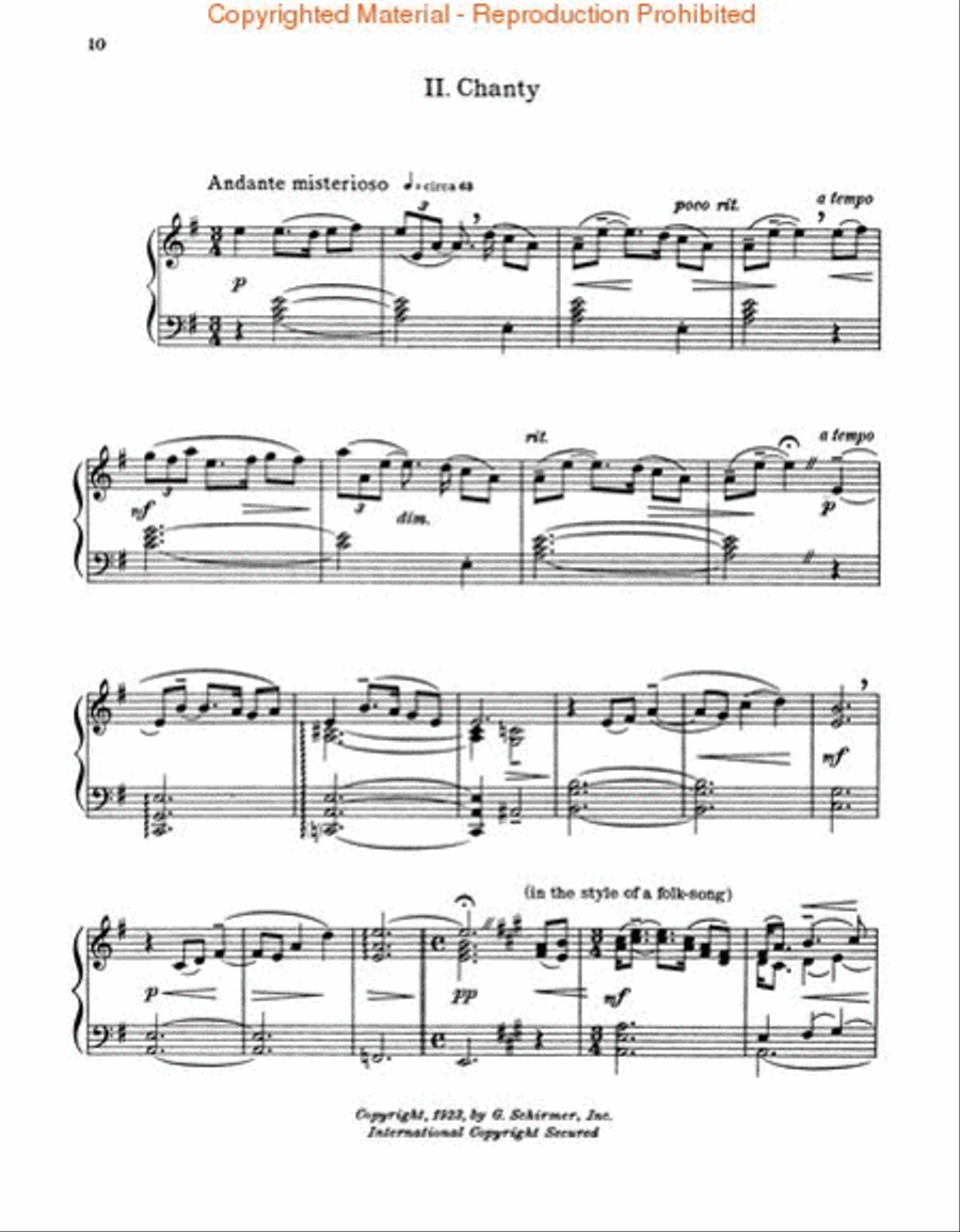 Poems of the Sea Poems of the Sea Piano Solo scores gallery preview page 3