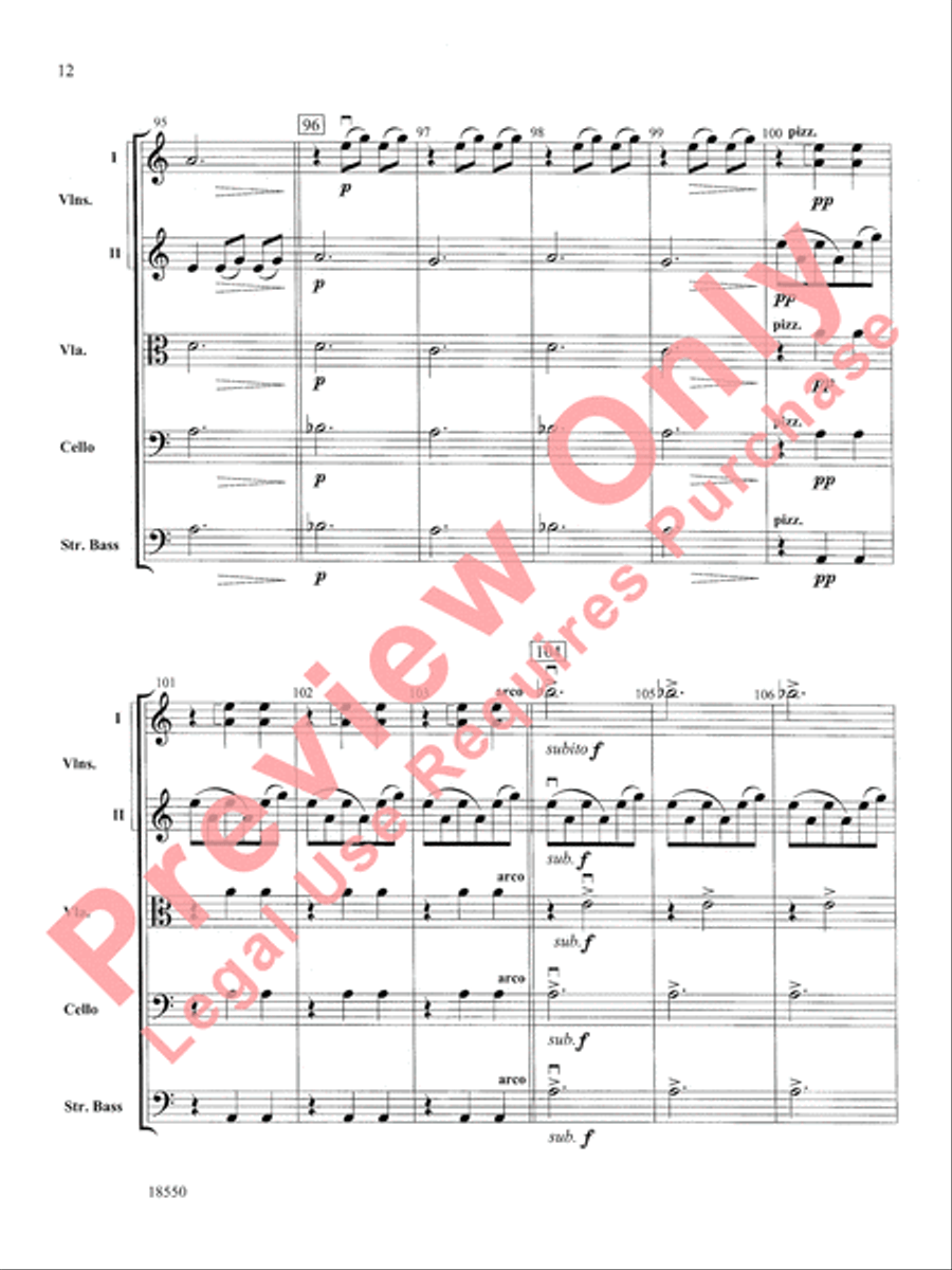 Legend String Orchestra scores gallery preview page 13