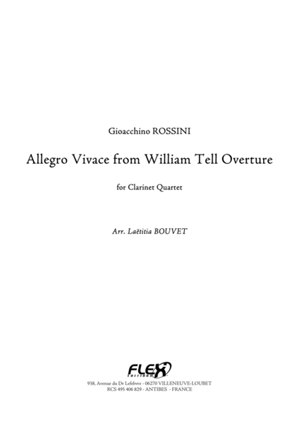 Allegro Vivace from William Tell Overture image number null