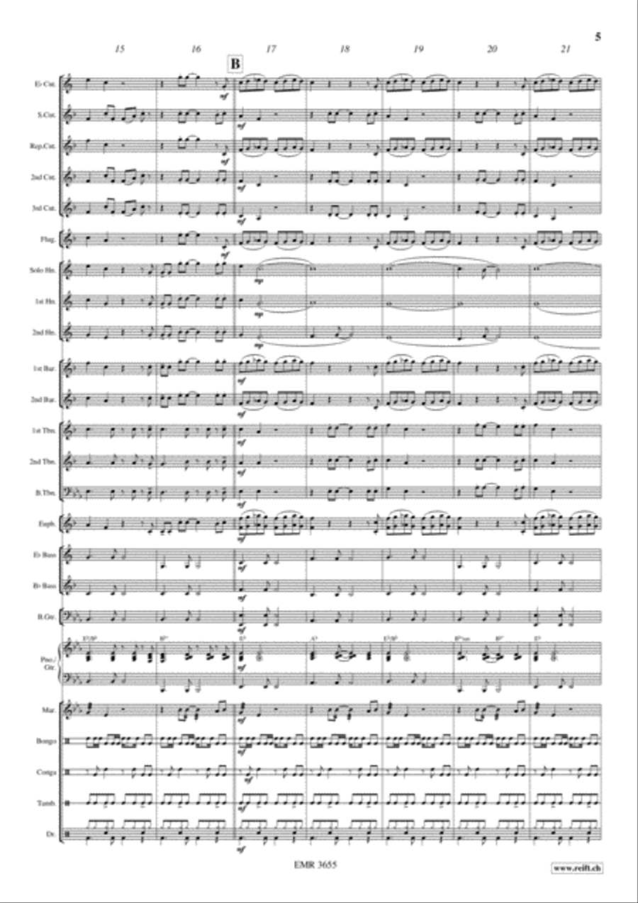 Pata Pata Brass Band scores gallery preview page 6