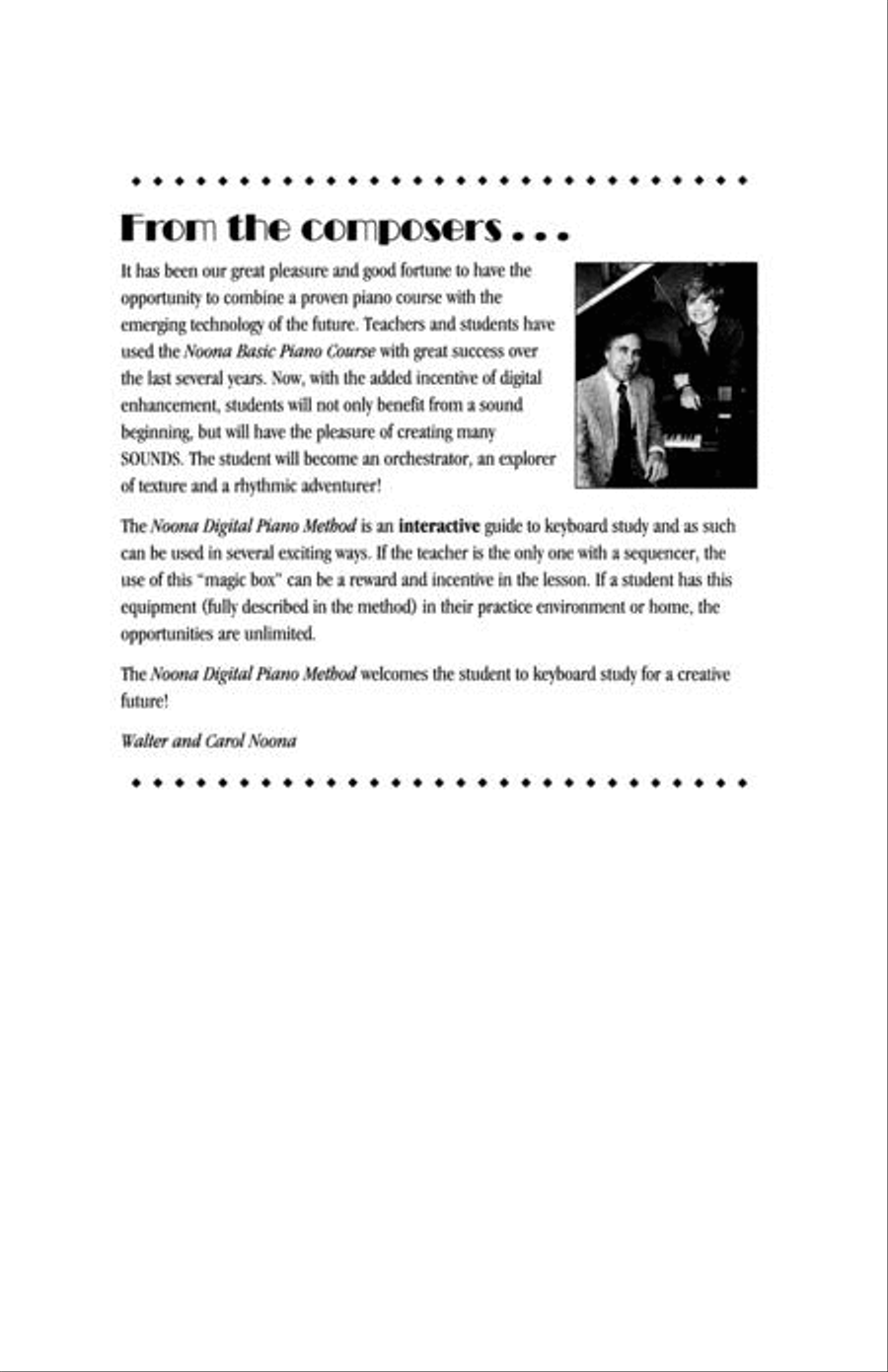 Noona Digital Piano Method Book 3 Piano Method scores gallery preview page 3