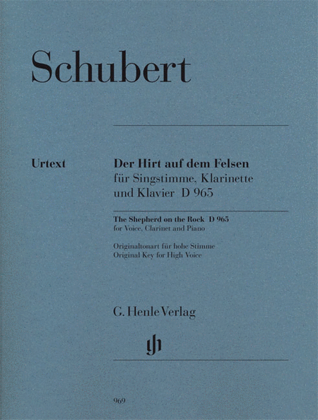 Franz Schubert - The Shepherd on the Rock, D. 965