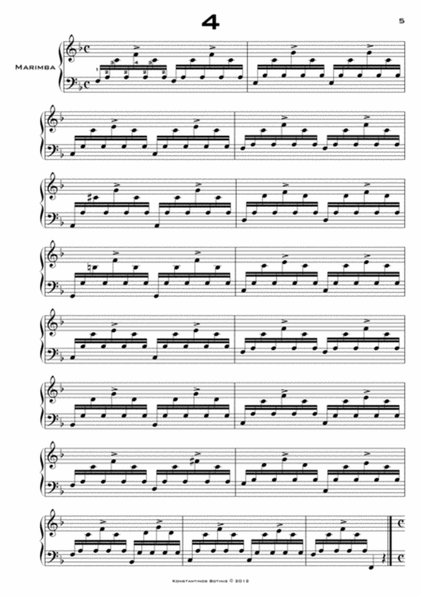 12 PRELUDES FOR MARIMBA image number null