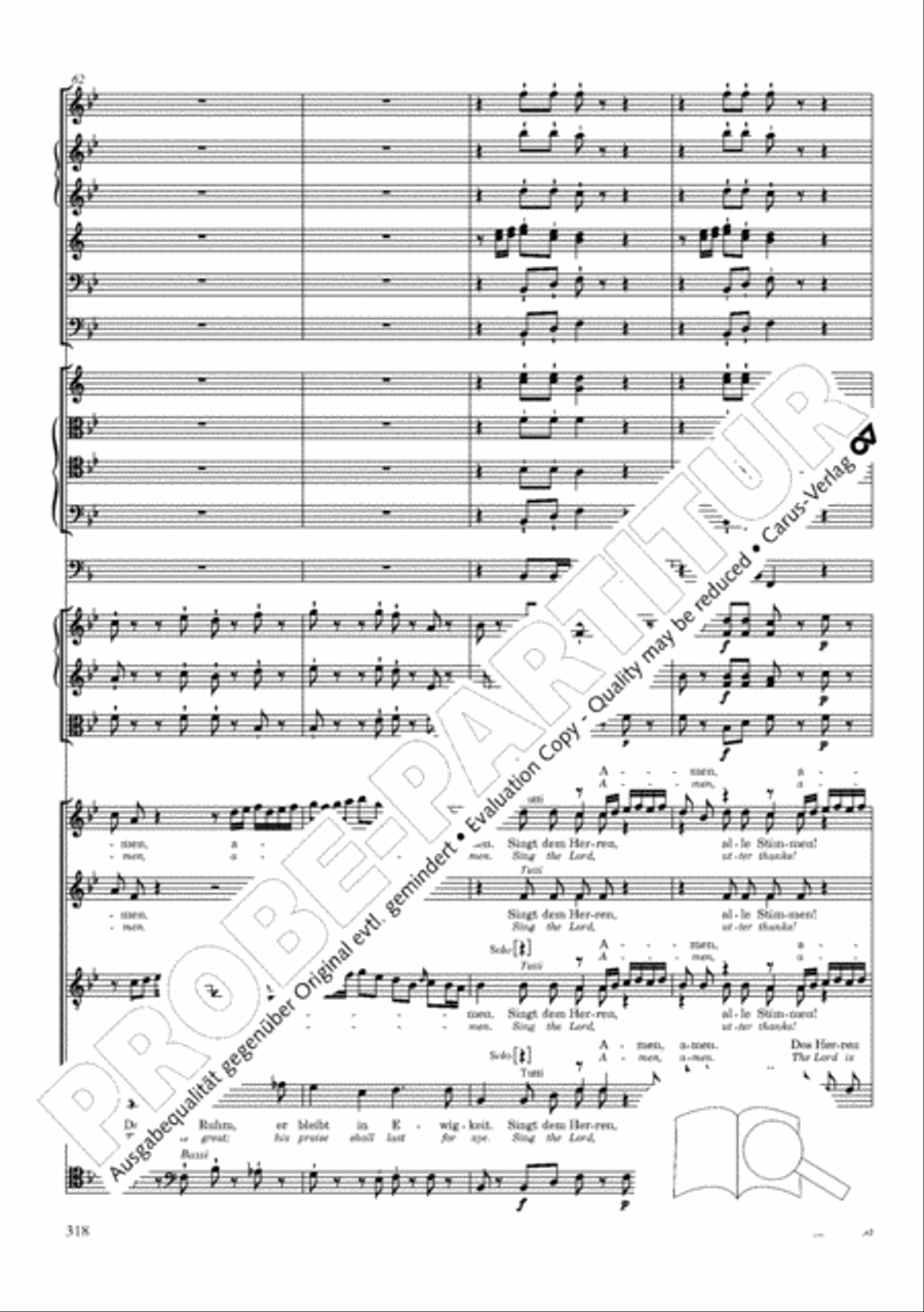 The Creation (Die Schopfung) 4-Part scores gallery preview page 338